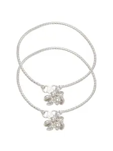 MEMOIR Silver-Plated Rope Design Stylish Simple Sober Anklet