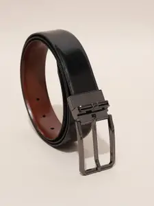Van Heusen Men Textured Leather Reversible Formal Belt