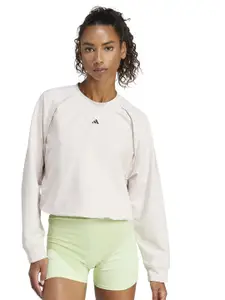 ADIDAS Brand Logo Women Printed Long Sleeve Sweatshirt