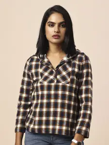Chemistry Women Opaque Checked Casual Shirt