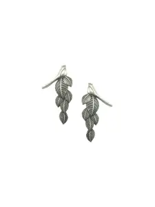 Sangria Silver-Plated Drop Earrings