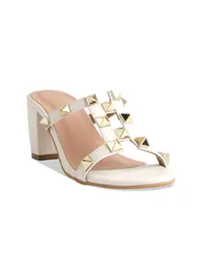 ERIDANI Adeline Studded Heels