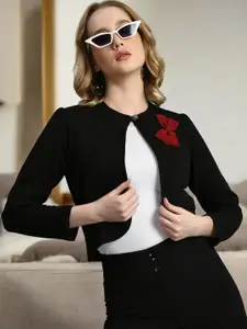 BAESD Keyhole Neck Open Front Shrug