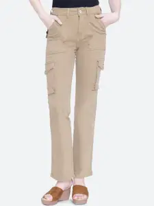 FCK-3 Women Hottie High-Rise Stretchable Cargo Jeans