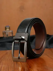 Teakwood Leathers Men Leather Formal Belt