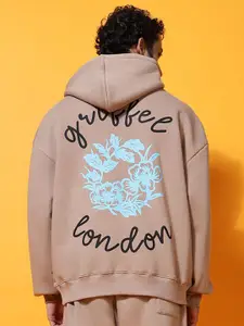 GRIFFEL Men Typography Printed Sweatshirt