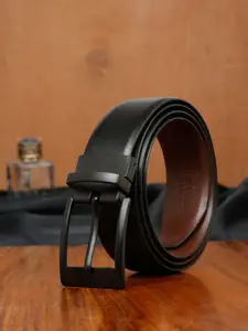 Teakwood Leathers Men Leather Formal Belt