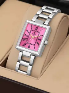 DressBerry Women Dial & Stainless Steel Straps Analogue Watch 0031 Roman Designer