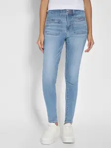 AMERICAN EAGLE OUTFITTERS  Women Slim Fit High-Rise Stretchable  Jeans