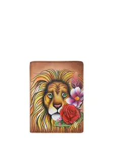 Anuschka Women Printed Leather Two Fold Wallet