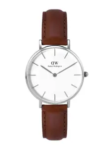 Daniel Wellington Women Dial & Leather Straps Analogue Watch DW00100187K