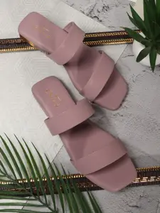 CHINRAAG Women Synthetic Open Toe Flats