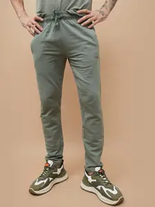 Kappa Men Solid Cotton Regular Fit Track Pant