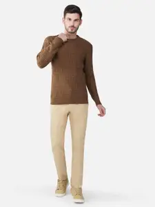 JoE Hazel Men Ribbed Pullover Casual Sweaters