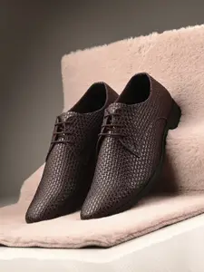 Killer Men Textured Formal Derbys