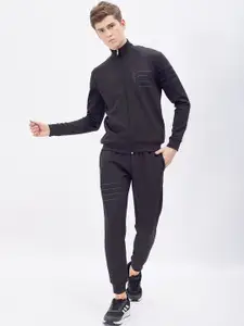 Sweet Dreams Men Mock Collar Mid Rise Tracksuits