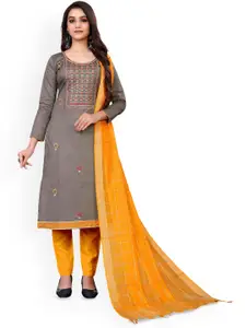 Maroosh Ethnic Motifs Embroidered Unstitched Dress Material