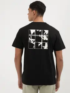 Calvin Klein Jeans Men Graphic Printed Round Neck Cotton T-shirt