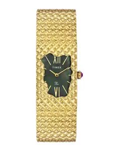 Timex Women Mother of Pearl Dial & Stainless Steel Bracelet Style Analogue Watch TWEL77706