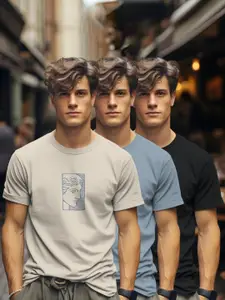 BULLMER Men 3 Printed T-shirt