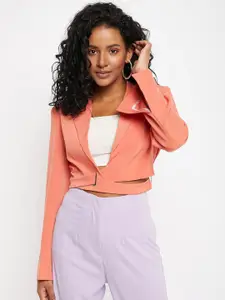 Madame Slim-Fit Notched Lapel Collar Blazer