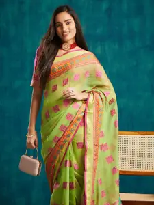 RACHNA Woven Design Dharmavaram Saree