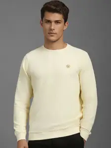 Louis Philippe Men Long Sleeves Pullover Sweatshirt