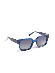 OPIUM Men Wayfarer Sunglasses with Polarised and UV Protected Lens OP-10277-C05-54