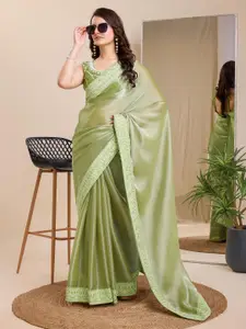 VAIRAGEE Embroidered Ready to Wear Saree