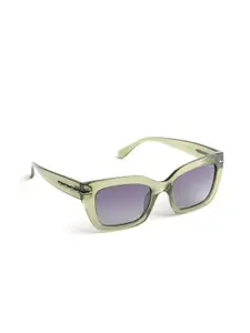 OPIUM Women Butterfly Sunglasses with Polarised and UV Protected Lens OP-10206-C04-52