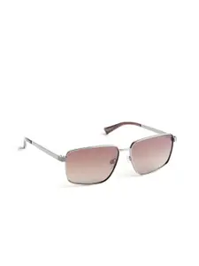 OPIUM Men Sunglasses with Polarised and UV Protected Lens OP-10214-C03-60-Gun Metal