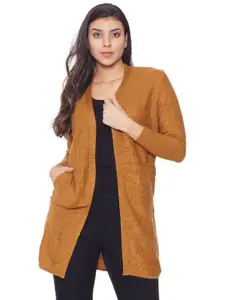 CLAPTON Open Front Woollen Longline Shrug