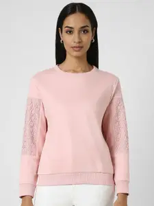 Van Heusen Woman Women Long Sleeves Pullover Sweatshirt