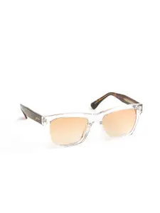 OPIUM Men Wayfarer Sunglasses with UV Protected Lens OP-10290-C06-55-Crystal