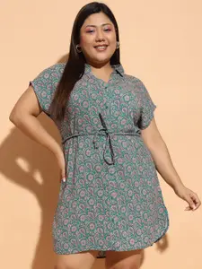 Oxolloxo Women Floral Printed Sheath Dress