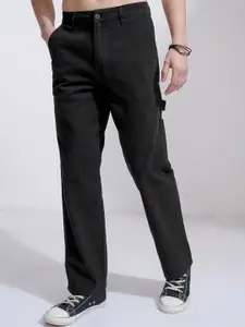 HIGHLANDER Men Cotton Carpenter Fit Cargos Trousers