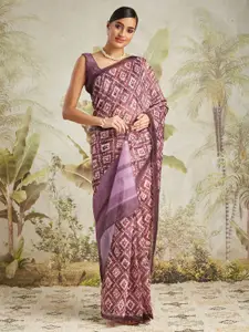 RACHNA Ethnic Motifs Printed Saree