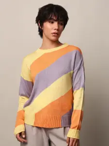 ONLY Women Colourblocked Pullover