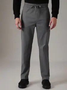 Banana Club Men Cotton Mid-Rise Loose Fit Relaxed Trousers