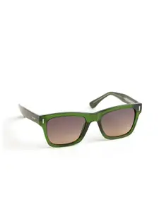 OPIUM Men Wayfarer Sunglasses with UV Protected Lens OP-10290-C05-55-Crystal