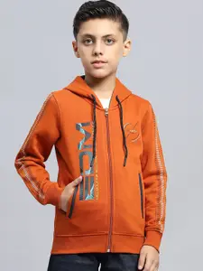 Monte Carlo Boys Printed Hooded Cotton Sweatshirt