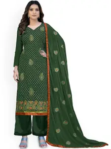 Maroosh Floral Printed Unstitched Dress Material