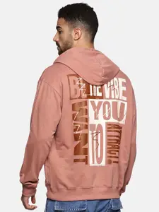 The Roadster Lifestyle Co Men Printed Relaxed Fit Hoodie
