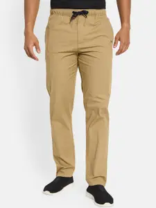 Octave Men Cotton Mid Rise Track Pant