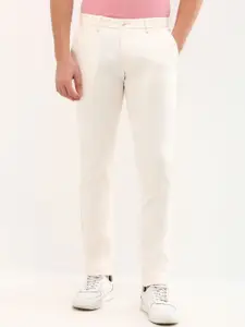 Allen Solly Men Cotton Slim Fit Trousers