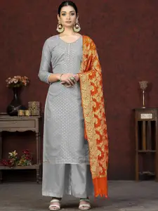 Maroosh Embellished Unstitched Dress Material