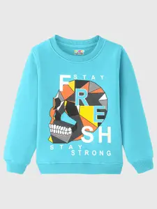 KUCHIPOO Boys Printed Pullover Sweatshirt