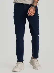 Snitch Men Smart Slim Fit Stretchable Jeans