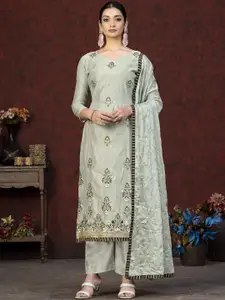 Maroosh Ethnic Motifs Embroidered Unstitched Dress Material