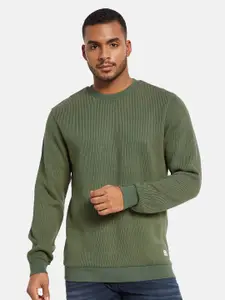 Octave Men Long Sleeves Round Neck Sweatshirt
